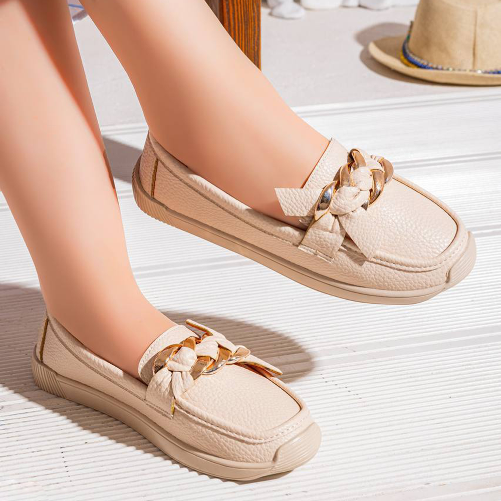 حذاء فلات نسائي بنعل طبي 6 حذاء فلات نسائي بنعل طبي